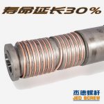 杰德 锥形双万搏（中国） 型材管材专用 型号齐全 十年老厂 技术精湛 塑化优良-万搏·体育，挤出机螺杆，注塑机螺杆，舟山螺杆，螺杆厂