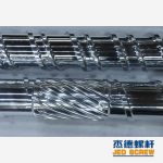 杰德 Φ150/25电线电缆挤出机万搏（中国） 机筒螺旋槽 精益求精 铸造优良品质-万搏·体育，挤出机螺杆，注塑机螺杆，舟山螺杆，螺杆厂