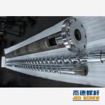 杰德 Φ150/25电线电缆挤出机万搏（中国） 机筒螺旋槽 精益求精 铸造优良品质-万搏·体育，挤出机螺杆，注塑机螺杆，舟山螺杆，螺杆厂