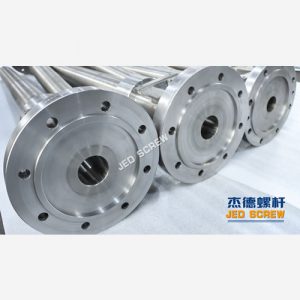 杰德 PVC收缩膜挤出机双合金机筒螺杆 螺杆镀硬铬 支持定制  高产节能 杰德 PVC收缩膜挤出机双合金机筒螺杆 螺杆镀硬铬 支持定制  高产节能